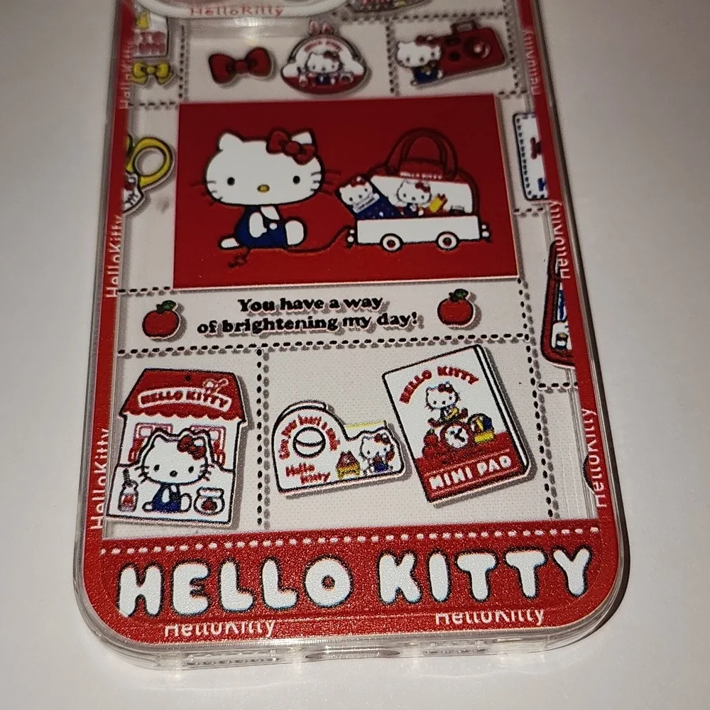 Brand new Apple IPhone 15 Pro Max Hello Kitty Silicone Phone case